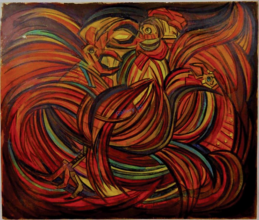 Работа, приписываемая Наталии Гончаровой. Фото: Gallery 95 Auction & Estate Sale