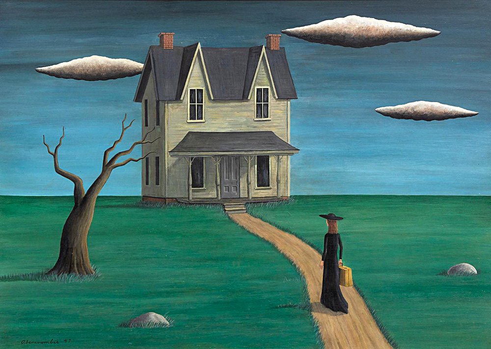 Картина «Возвращение домой», подписанная Гертрудой Аберкромби, была продана на аукционе за $93,75 тыс. Фото: TAN