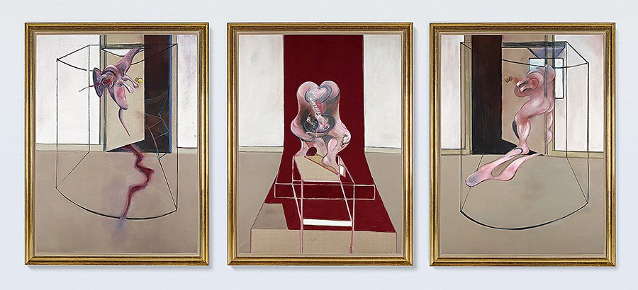 Фрэнсис Бэкон. «Триптих, вдохновленный „Орестеей“ Эсхила». 1981. Фото: Sotheby’
