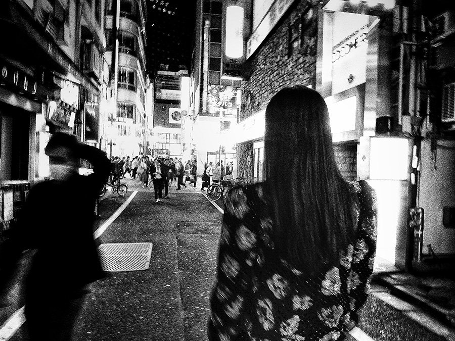 SELF01. Фотография из «токийской серии» Дайдо Мориямы. Фото: Saint Laurent