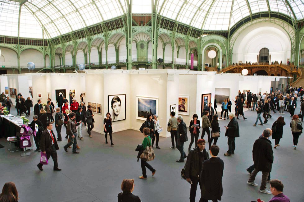 Inside view of the Grand Palais, Paris Photo 2014 Photo: Marc Domage/Paris Photo