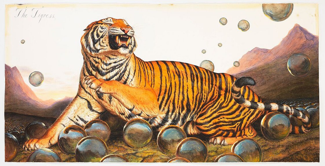 Walton Ford. The Tigress. 2013. (с) paulkasmingallery.com