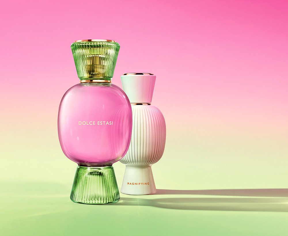 Базовый аромат Dolce Estasi и усиливающая эссенция. Фото: Bvlgari