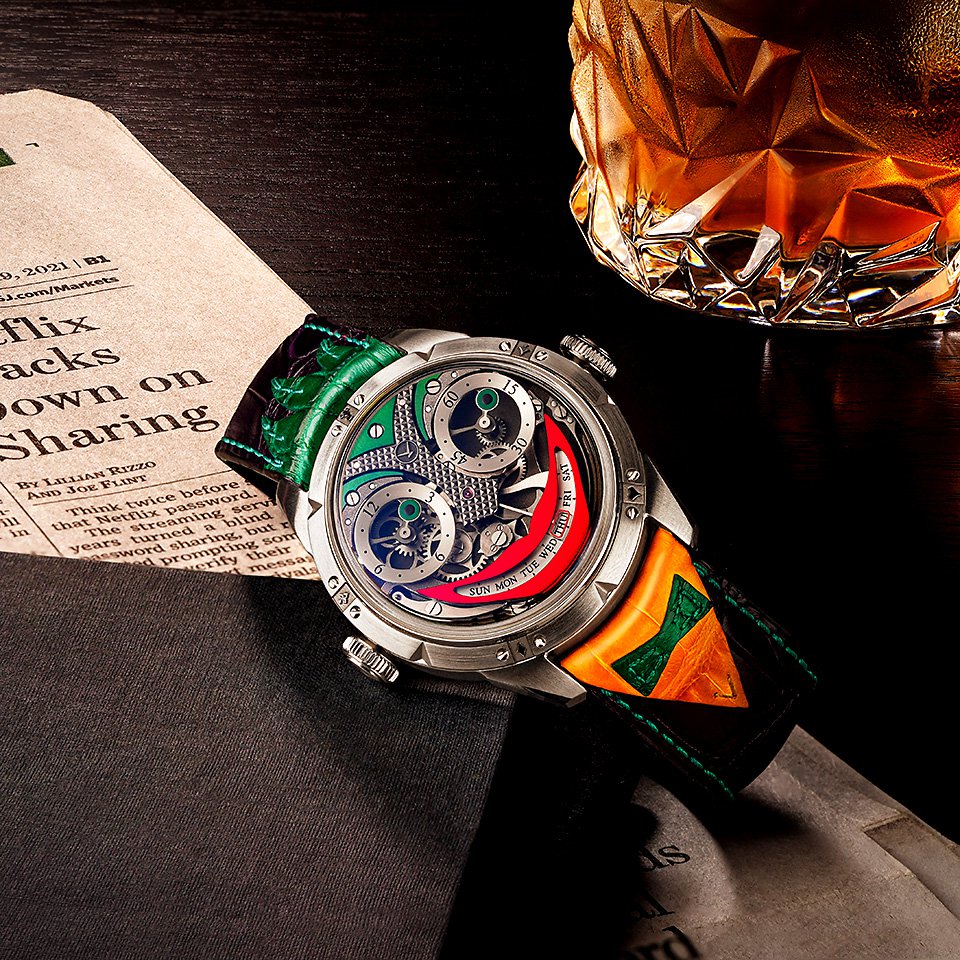 Новая модель часов «Джокер 5» мануфактуры Konstantin Chaykin. Фото: Konstantin Chaykin