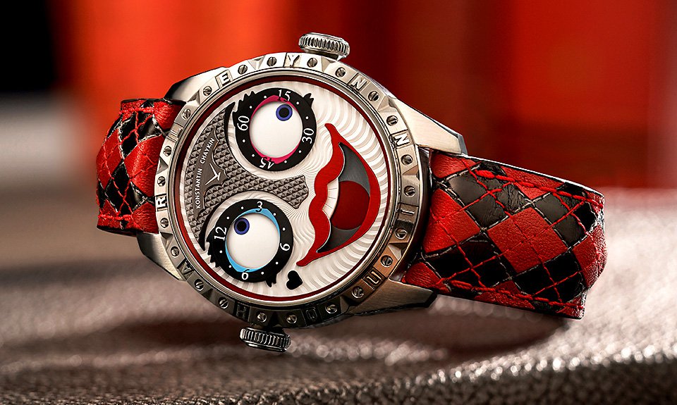Новая модель часов «Харли Квинн» мануфактуры Konstantin Chaykin. Фото: Konstantin Chaykin