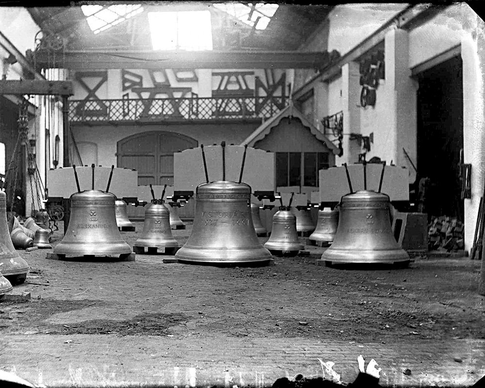Колокола из Лафборо. Фото: The Loughborough Bellfoundry Trust