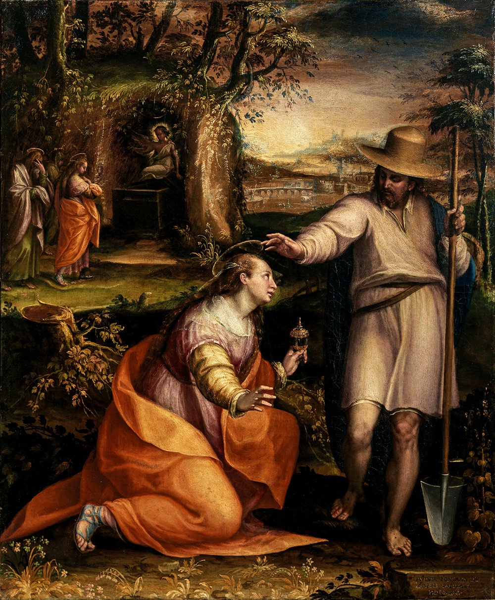 Лавиния Фонтана. «Не трогайте меня». 1581. Фото: Florence, Gallerie degli Uffizi