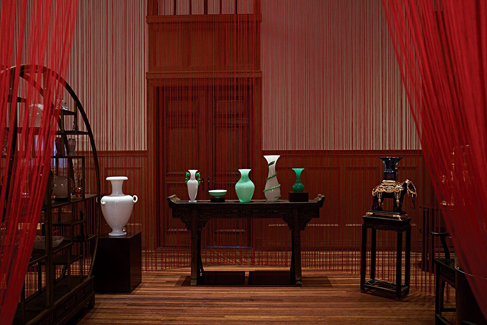 Выставка «Baccarat, дом коллекционера» в Художественном центре Хэн Фу в Шанхае. Фото: Baccarat