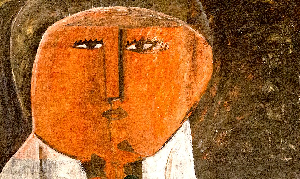 Лев Тюленев. «Человек с веткой». Фрагмент. 1967. Фото: Музей «Новый Иерусалим»