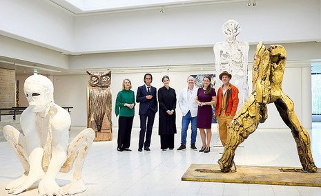 Брэд Питт дебютировал в качестве скульптора