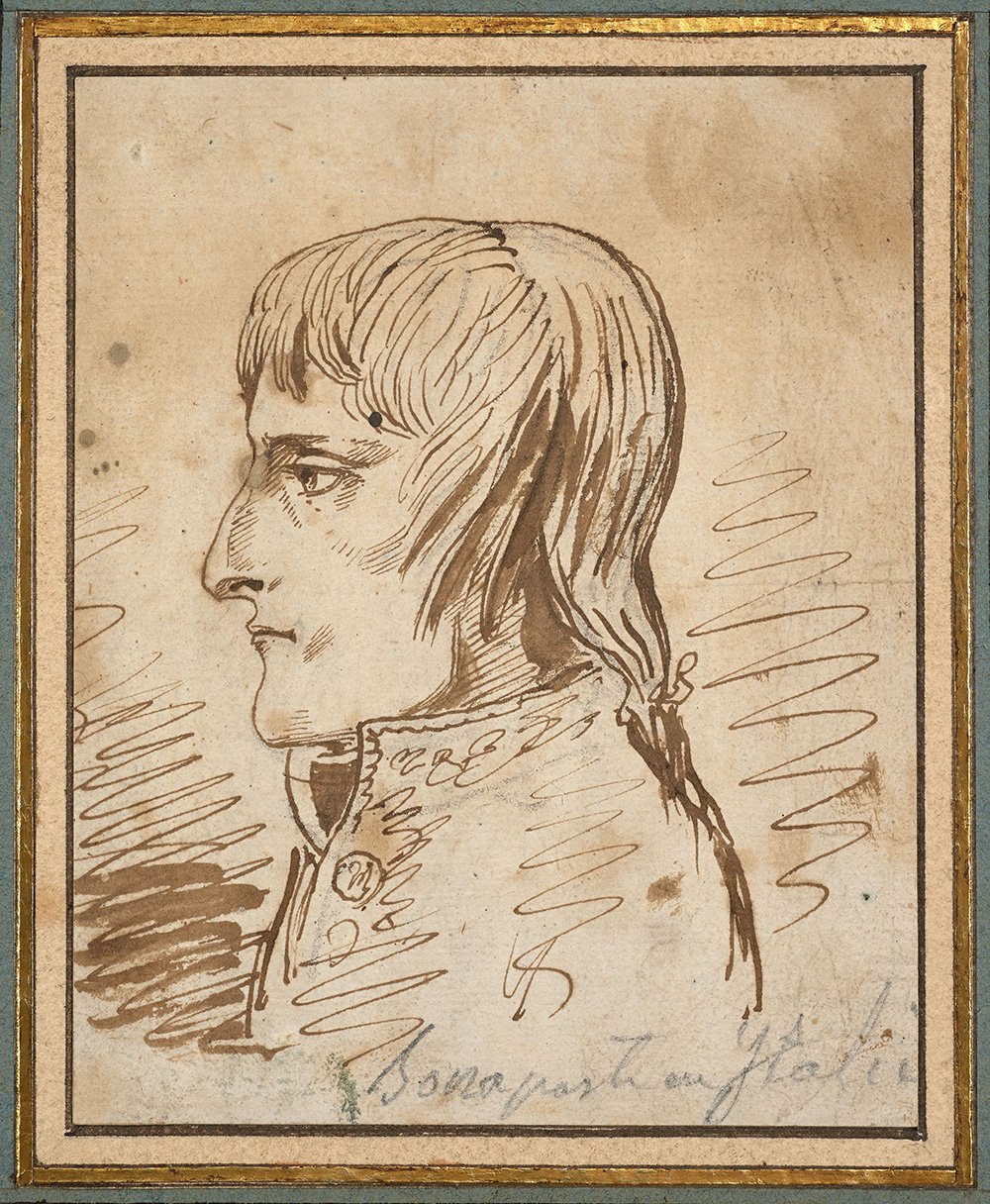 Антуан-Жан Гро. «Бюст Бонапарта в Италии». 1796. Коллекция Гастона Делестре