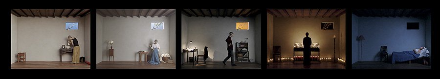 Билл Виола. «Комната Катерины». 2001. Видеополиптих. Фото: Кира Перов/студия Билла Виолы