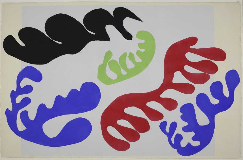 Анри Матисс. «Метатель ножей». Таблица 15 из серии «Джаз». Фото: ГМИИ им. А.С. Пушкина © Succession H. Matisse
