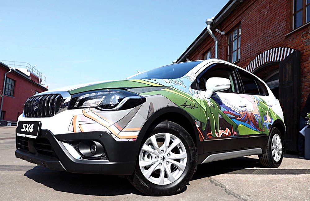 Новый дизайн Suzuki SX4