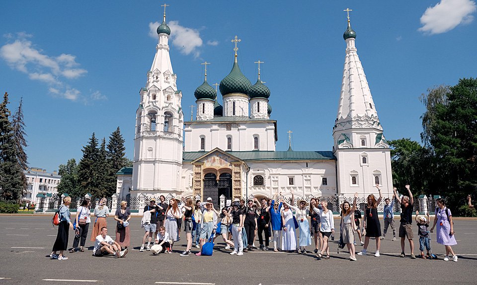 Просветительский этап проекта «От города к миру. Великое посольство проектирование будущего» — совместная поездка в Ярославль. Фото: ПАО «Газпром»