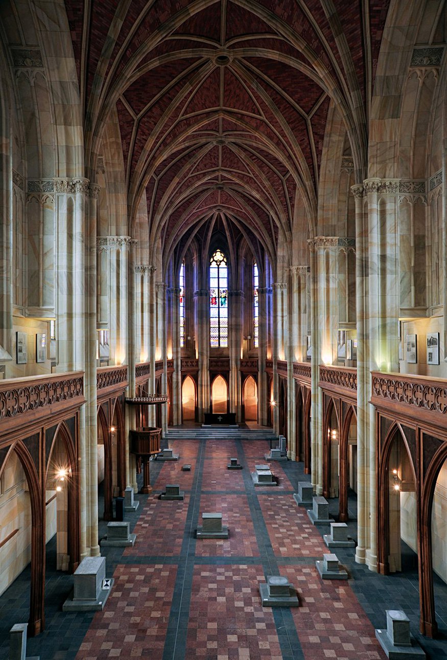 Фридрихсвердерская церковь внутри. Фото: David von Becker