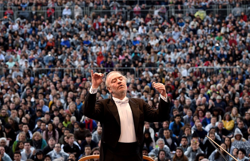 Валерий Гергиев на BMW LSO Open Air Classics. Фото: BMW Grou