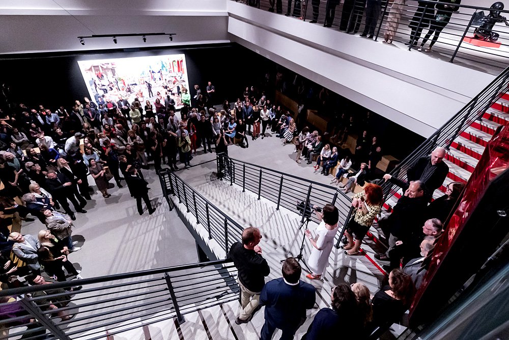 Открытие выставки в ЦВЗ «Манеж». Фото: Mike Vilchuk