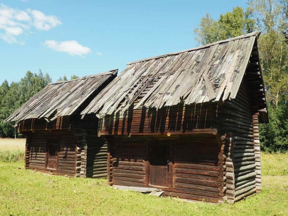 Амбары. Конец XIX в. Музей «Костромская слобода». Фото: Юлия Виноградова