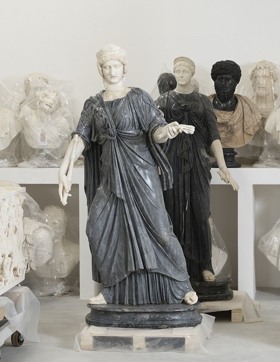Статуи из коллекции семьи Торлония. Фото: Lorenzo De Masi/Fond Torlonia