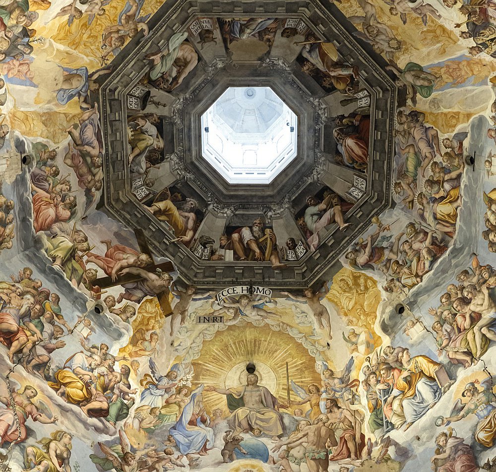Джорджо Вазари и Фредерико Цуккари. Страшный суд. Роспись купола кафедрального собора во Флоренции. 1572–1579. © STUART BLACK / VOSTOCK-PHOTO