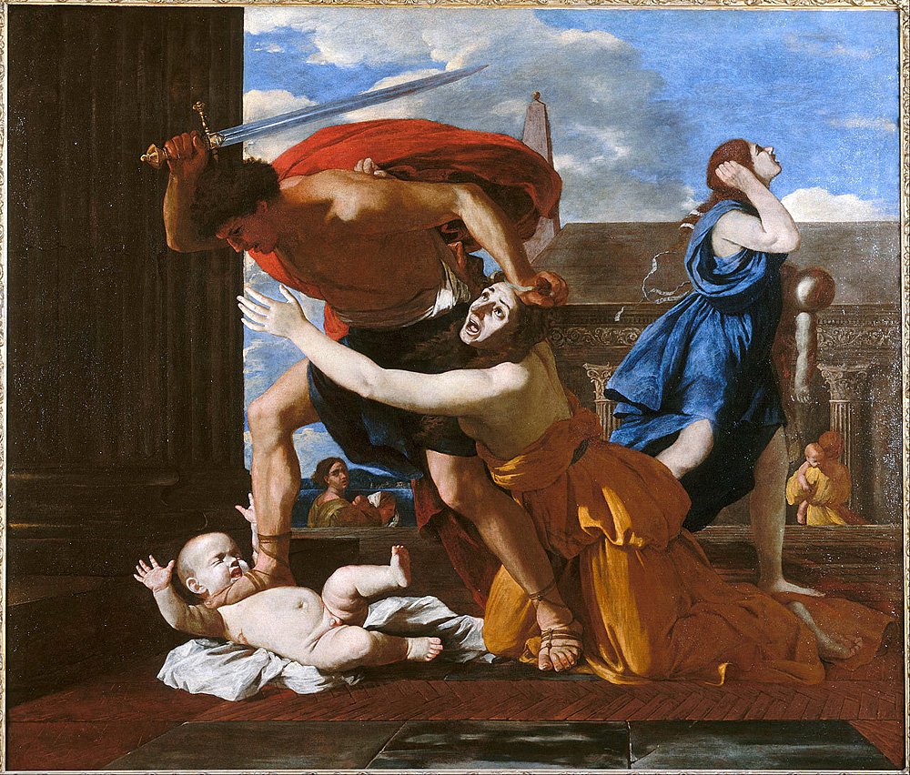 Никола Пуссен. «Избиение младенцев». 1629. Фото: The Musée Condé / Google Art Project