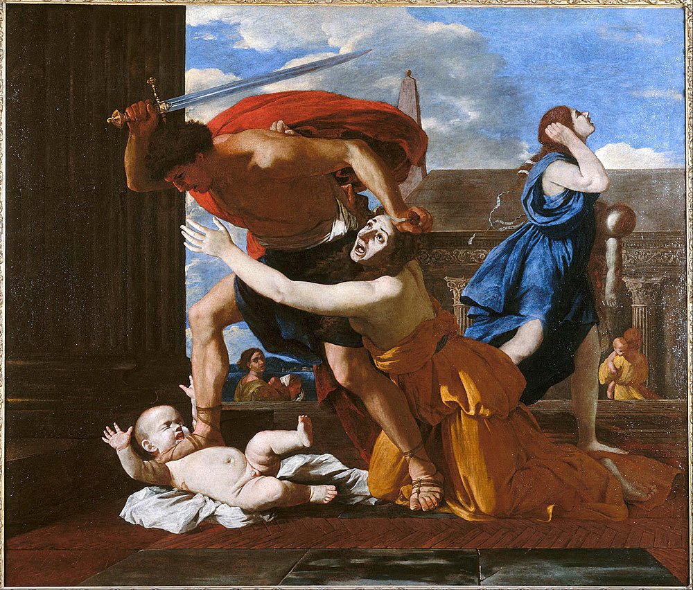 Никола Пуссен. «Избиение младенцев». 1629. Фото: The Musée Condé / Google Art Project