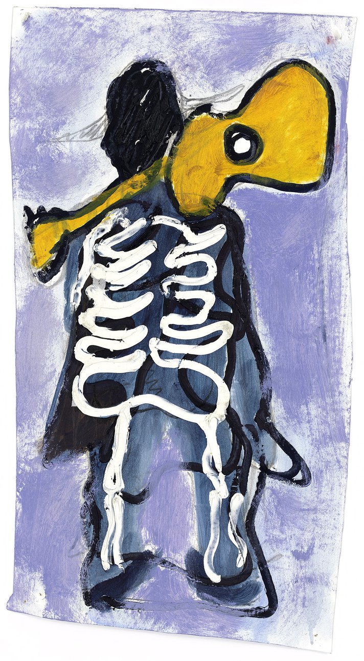Питер Дойг. «Художник». 2019 Фото: Artist, courtesy Michael Werner Gallery