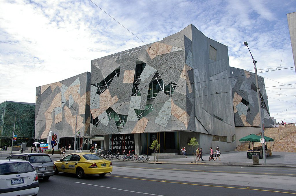 Австралийский центр движущихся образов в Мельбурне. Проект Lab Architecture Studio. Фото: Wikippedia Commo