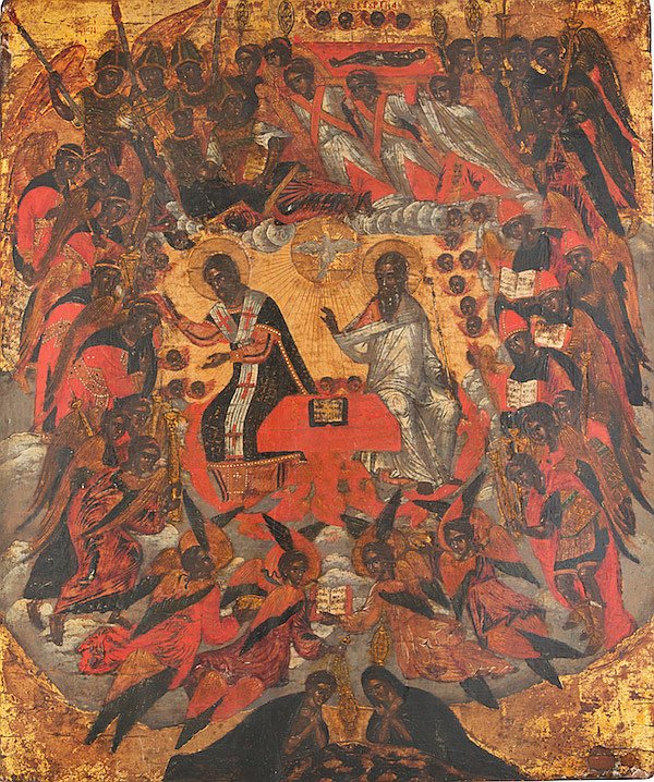 «Божественная литургия». Начало XVII в. Крит. Эстимейт €65 тыс.