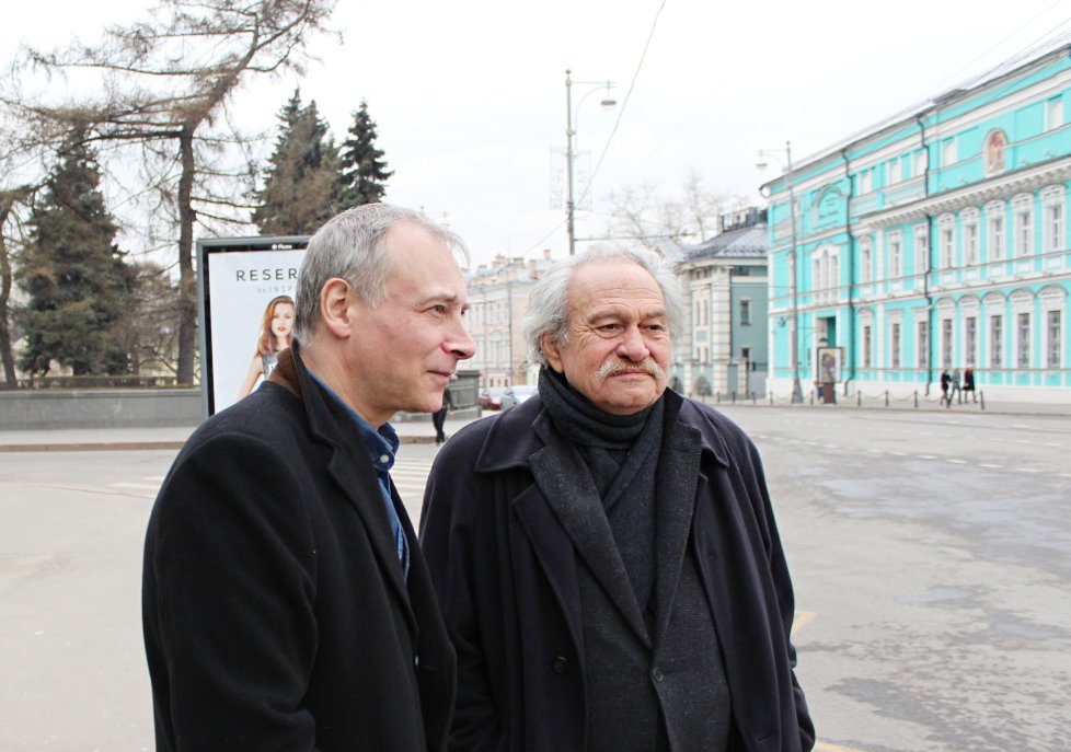 Александр Рытов и Яннис Кунеллис. Фото: Мишель Кодрэ