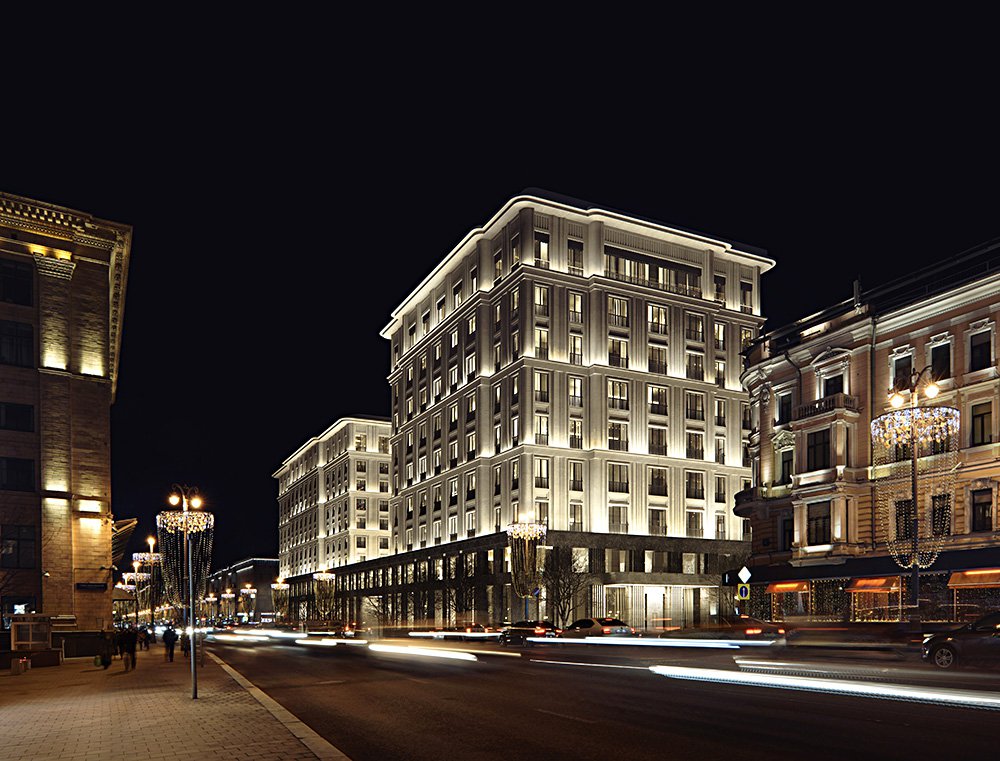 Здания Fairmont Vesper Hotel & Residences расположатся на Тверской улице в Москве