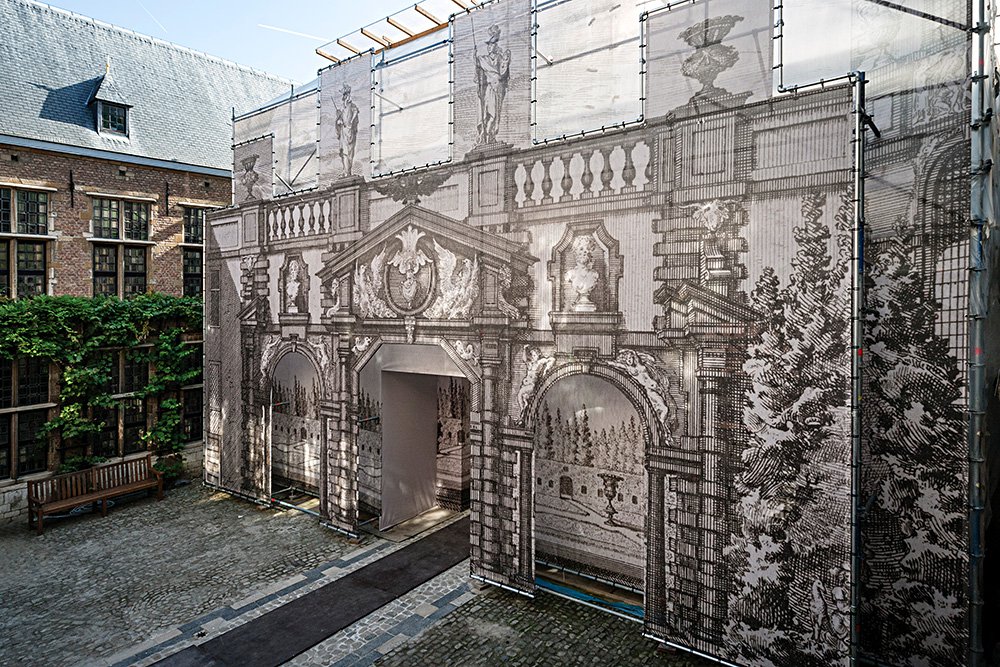 Портик в доме Рубенса откроется после реставрации в 2020 г. Фото: ANS BRYS