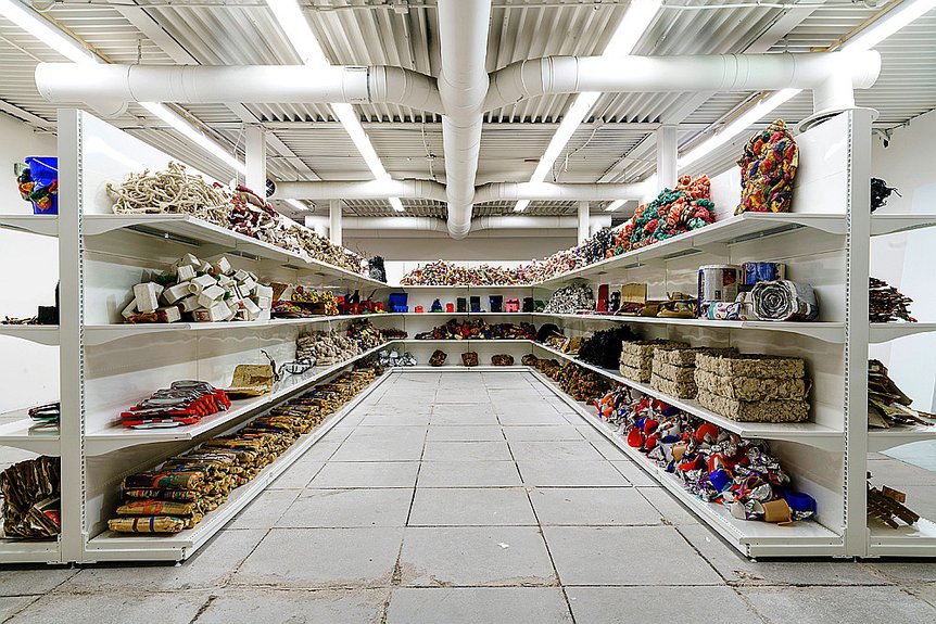 Хасан Шариф. «Студия Хасана Шарифа (Супермаркет)». 1990–2016. Photo by Andrea Avezzù. Courtesy: La Biennale di Venezia