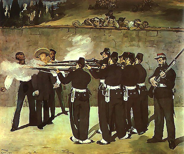 Эдуард Мане. «Расстрел императора Максимилиана».1867