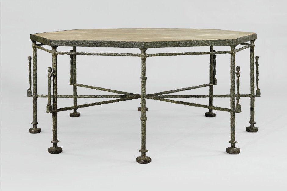 Диего Джакометти. Стол с фигурами. Ок. 1976 — 1978. Sotheby'