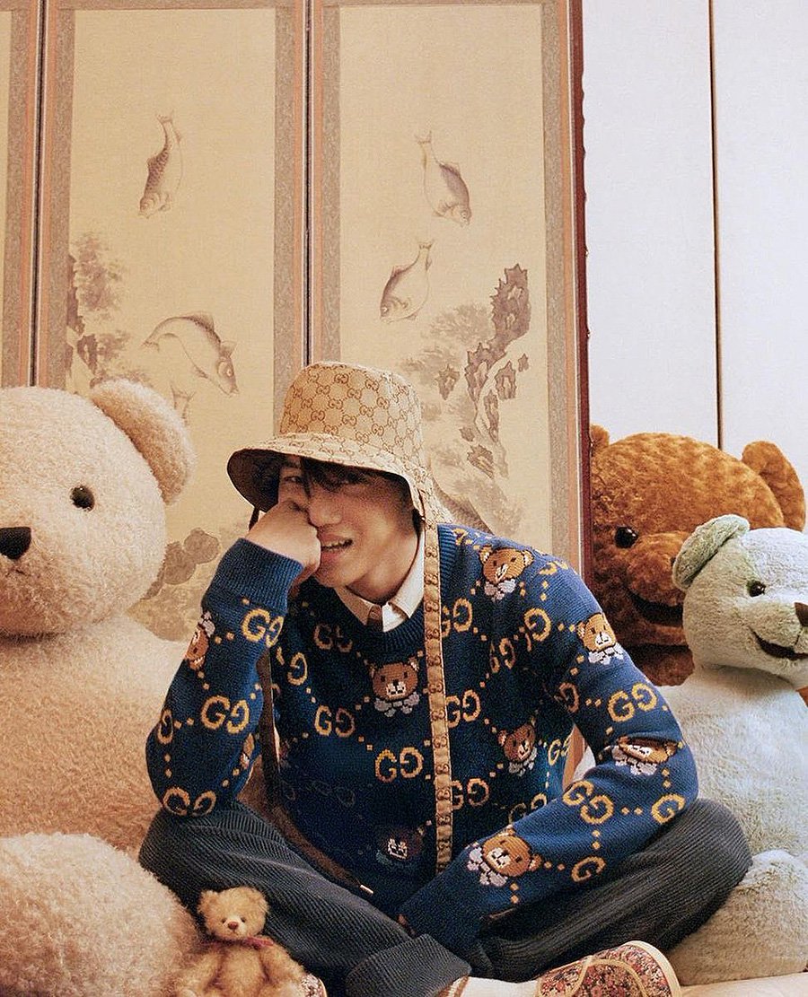 Вокалист корейской группы EXO Каи. Фото: Gucci/Instagram
