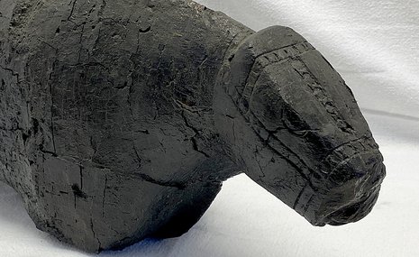 Археологические памятники хотя и горят, но не исчезают бесследно