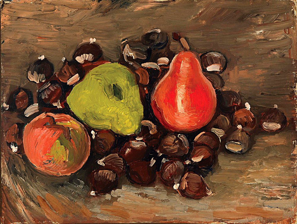 Винсент ван Гог. «Натюрморт с фруктами и каштанами». 1886. Фото: Fine Arts Museums of San Francisco