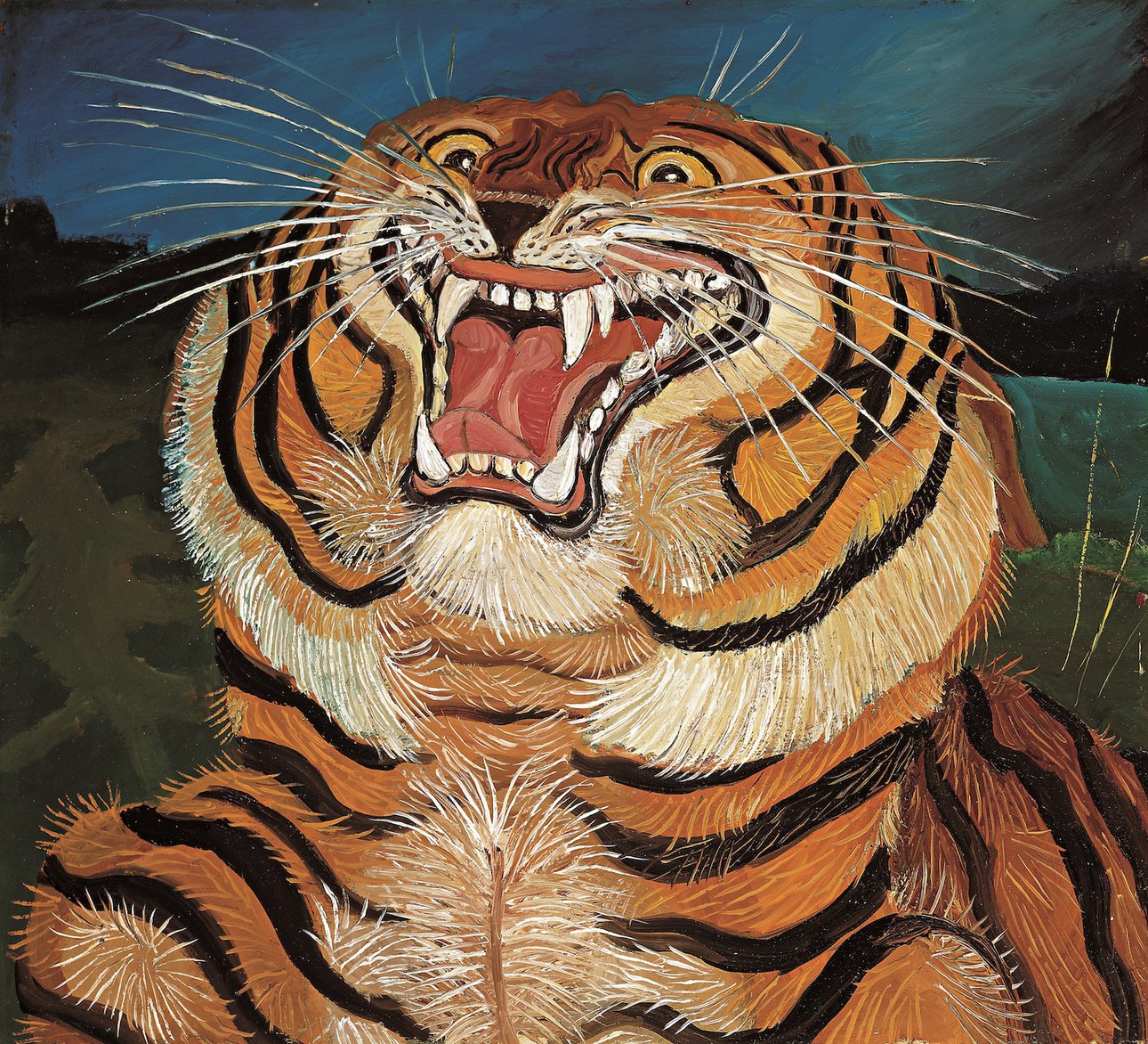 Антонио Лигабуэ. «Голова тигра». 1955. Фото: Фонд-архив Антонио Лигабуэ