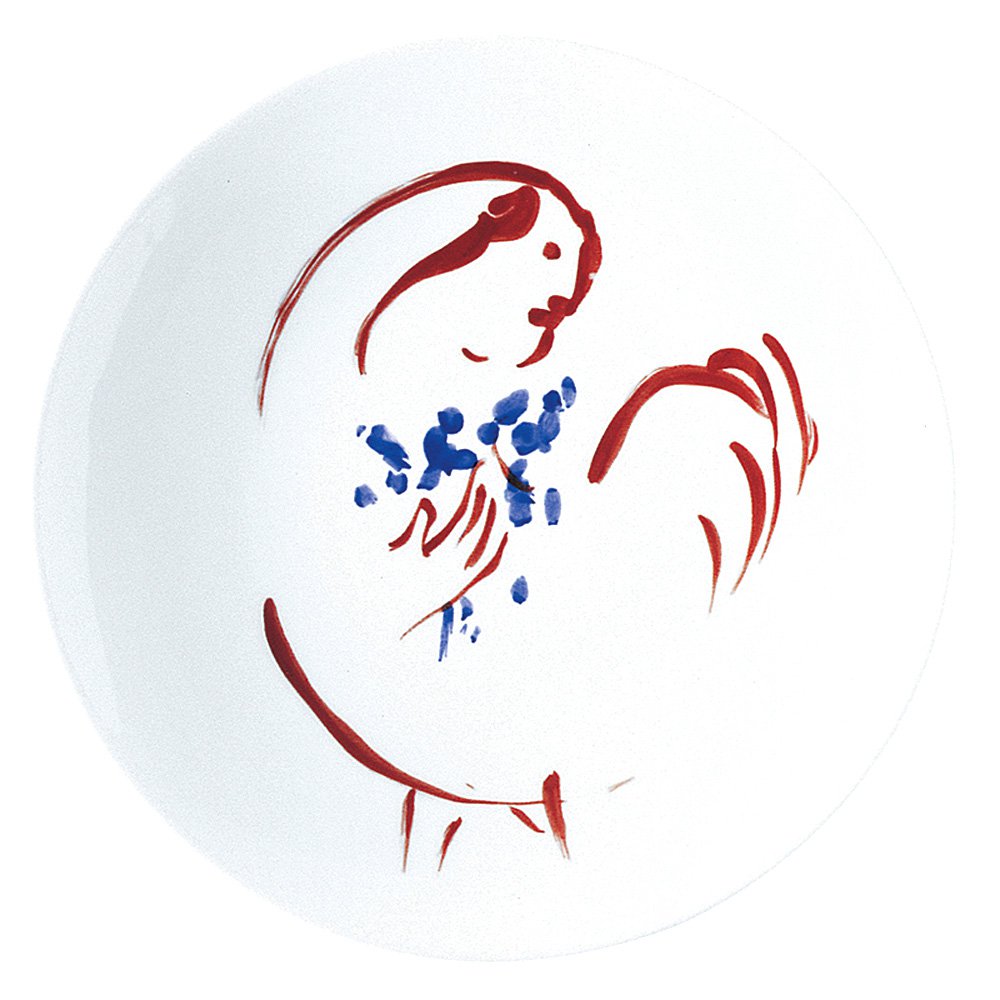Марк Шагал и Bernardaud. Тарелка из сервиза Pour Ida