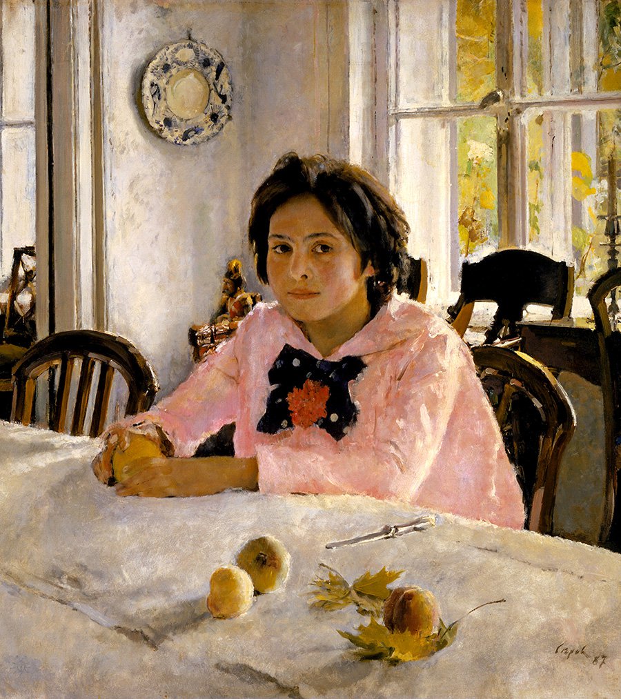 Валентин Серов. «Девочка с персиками». 1887. Фото: Google Art Project