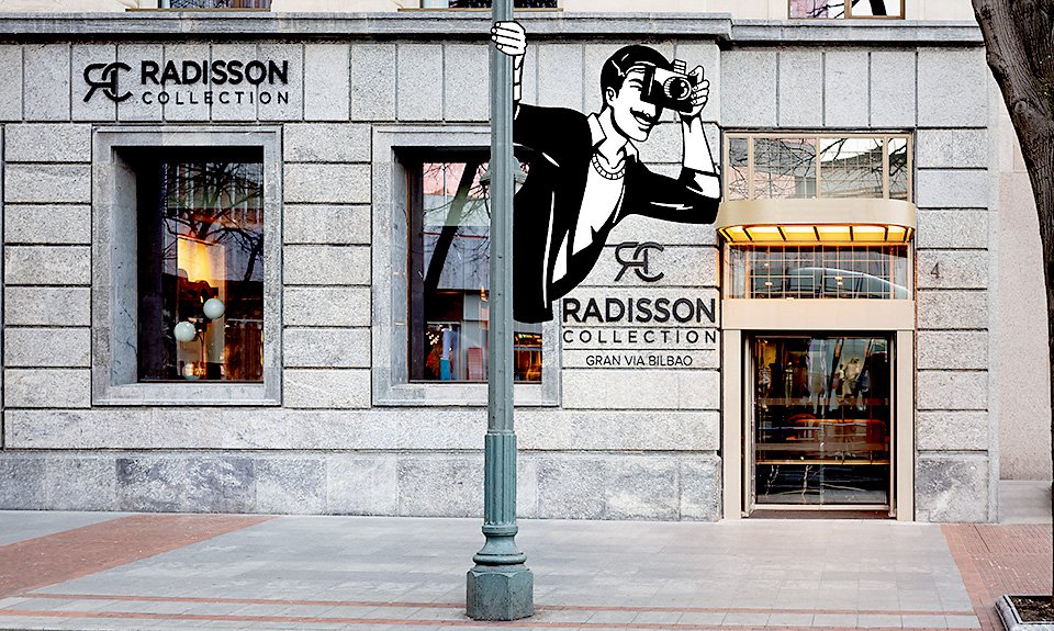 Radisson Collection Bilbao х Paperboyo. «Бильбао». Фото: Radisson Collection Hotel