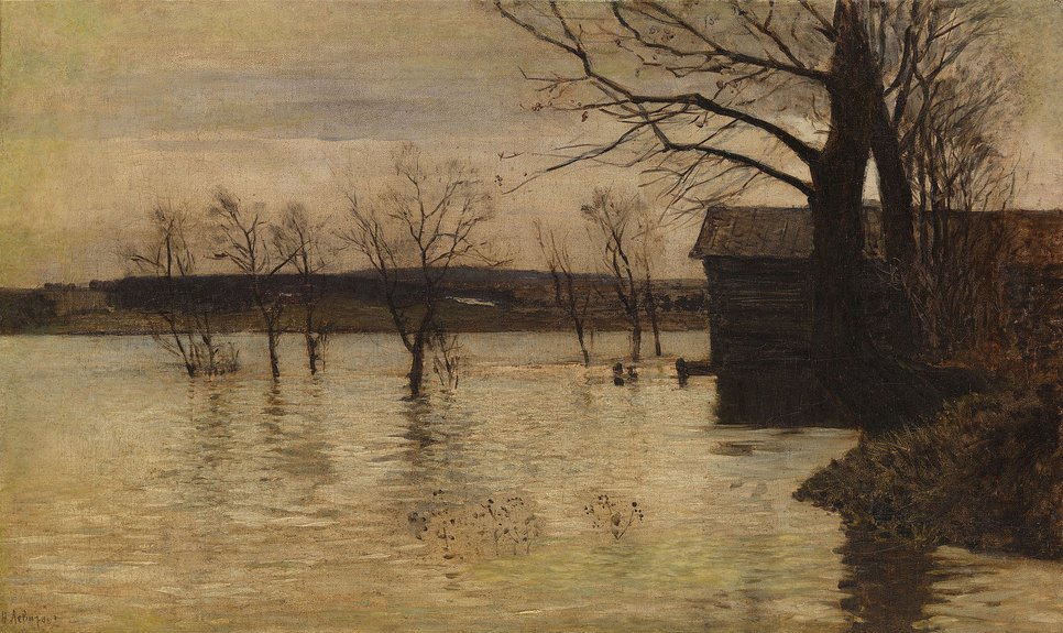 Исаак Левитан. «Половодье», конец 1880-1890-е гг. MacDougall’s, £325 тысяч