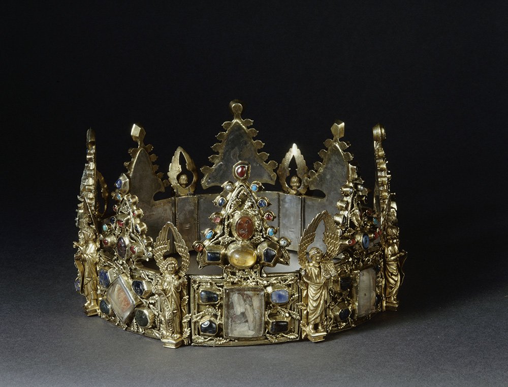 Корона-реликварий. Долина Мааса (Льеж?). 1260–1280. Париж, Лувр © RMN-Grand Palais (musée du Louvre)/Martine Beck-Coppola
