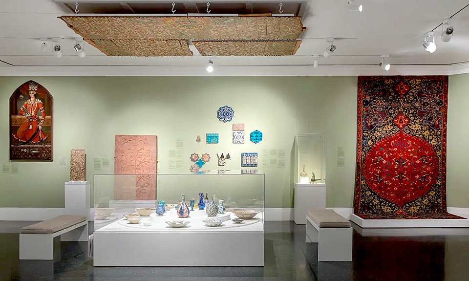 Галерея «Искусство исламского мира» в Бруклинском музее. Фото: Brooklyn Museum