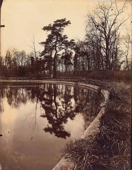 Эжен Атже. «Вид на парк в Со». 1925. Фотография. Фото: © Bibliothèque nationale de France, Pari