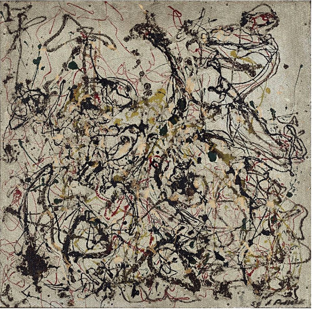 Джексон Поллок. «Номер 16». 1950. Фото: Museum of Modern Art (MAM) in Rio de Janeiro