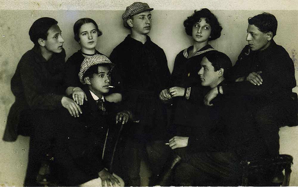 Ученики ВНХУ. 20 августа 1922 г. Фото: Витебский центр современного искусства