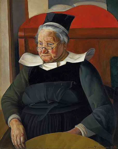 Борис Григорьев. «Матушка Агата». Christie's, продан за £368 тыс. Фото: Christie'